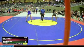 154 lbs Round 3 (4 Team) - Kelin Abbas, Culver vs Ethian Webb, Oakland