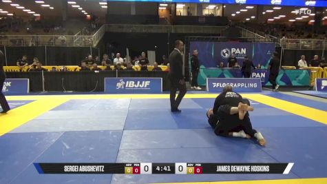 James Dewayne Hoskins vs Sergei Abushevitz 2025 Pan Jiu Jitsu IBJJF Championship