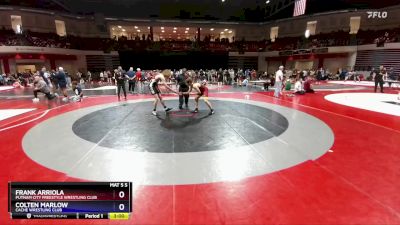 144 lbs Cons. Round 2 - Frank Arriola, Putnam City Freestyle Wrestling Club vs Colten Marlow, Cache Wrestling Club