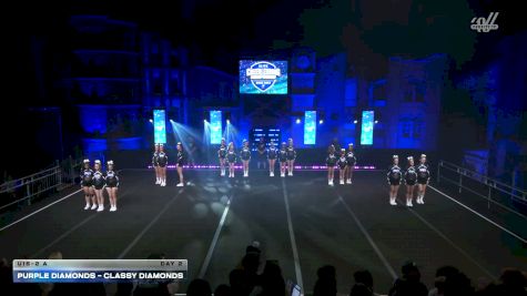 Purple Diamonds - Classy Diamonds [2026 U16-2 A Day 2] 2026 ELITE Cheerleading Championship