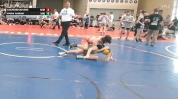 111 lbs Consi Of 4 - Lucas Boushard, Washington Twp - MSC vs Paris Turner, Rabbit Wrestling Club - MSC