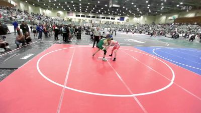 123 lbs Consi Of 4 - Matthew Curtis, Mat Sense vs Jacob Livingston, Willits Grapplin Pack