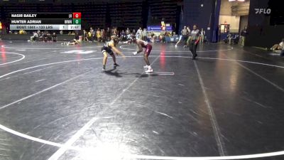 133 lbs Round Of 32 - Nasir Bailey, Little Rock vs Hunter Adrian, Brown