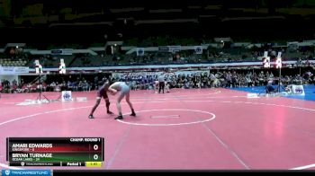 138 lbs Champ - Round 1 (16 Team) - Bryan Turnage, Ocean Lakes vs Amari Edwards, Kingsfork