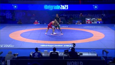97 kg Final 3-5 - Artur Omarov, Czechia vs Mindaugas Venckaitis, Lithuania