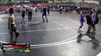 160 lbs 2nd Place Match - Milo Navratil, Elkhorn Valley vs Milo Korth, Lakeview