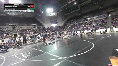 54.1-54.8 lbs Champ. Round 1 - Armani Lucero, Valley Elite Wrestling vs Gatlin Buhr, SLV Elite Wrestling Club