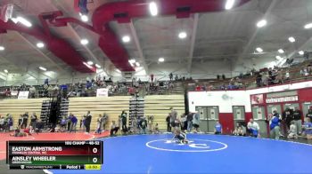 48-52 lbs Round 3 - Easton Armstrong, Franklin Central WC vs Ainsley Wheeler, Greenwood