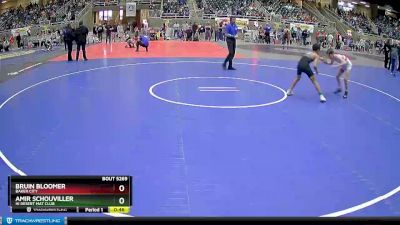 92 lbs Semifinal - Bruin Bloomer, Baker City vs Amir Schouviller, Hi Desert Mat Club