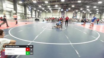 220 lbs Rr Rnd 2 - Stanley Brown, Capital City Wrestling Club vs Edwin Lanza, Dulles Bombers