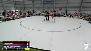 106 lbs Placement Matches (16 Team) - Axel Ritchie, Tennessee vs Lincoln Sledzianowski, Pennsylvania Blue