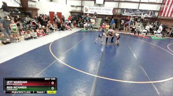 58 lbs Cons. Round 1 - Reid Richards, Timpanogos vs Jett Wareham, Devils Wrestling