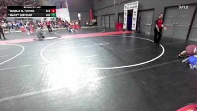 150 lbs Quarterfinal - Janelly D. Torres, Menomonie vs Gabby Seefeldt, Bonduel