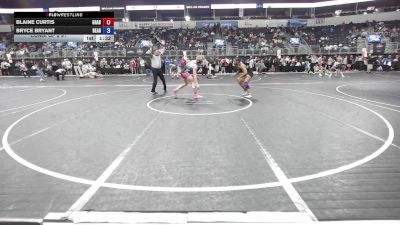 155 lbs Consi Of 8 #1 - Blaine Curtis, Grab And Twist vs Bryce Bryant, Bearcats