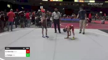 53 lbs Round Of 16 - Riley Ramirez, Pounders WC vs Jordan Dodge, Idaho Gold