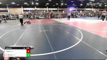 136 lbs Round Of 16 - Taydem Bylin, Mat Demon WC vs Kyndra Olmos, Evergreen Valley WC