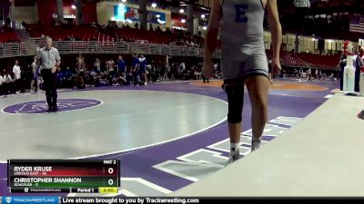 165 lbs Round 1 (16 Team) - Joshua Lux, Schuyler vs Cooper Junge, Lincoln East