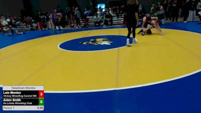 126 lbs Cons. Quarters - Luis Montes, Victory Wrestling-Central WA vs Aiden Smith, No Limits Wrestling Club
