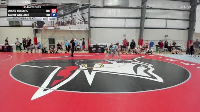 79 kg Cons. Round 1 - Lucas LeClerc, Knights RTC vs Taven Williams, Noke Wrestling RTC