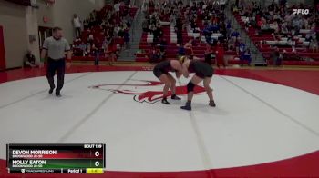 145 lbs Semifinal - Molly Eaton, Brookwood Jr-Sr vs Devon Morrison, Brookwood Jr-Sr