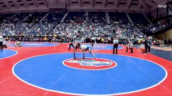 1A-126 lbs Champ. Round 1 - Tyshawn Holland, McIntosh County Academy vs Elijah Karr, Bremen