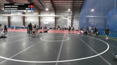 82 lbs Rr Rnd 3 - Maddox Wilson, Team Tugman - ELB vs Jaxon Perruso, Ruthless - ELB