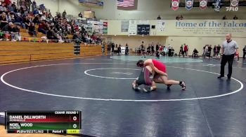 165 lbs Champ. Round 1 - Daniel Dillworth, McMinnville vs Noel Wood, Glencoe