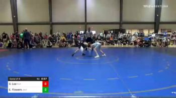 69 lbs Consolation - Gavin Lee, Roundtree Wrestling Academy vs Eli Flowers, Unattached