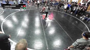 138 lbs Champ. Round 3 - Cannon Meagher, Kamiakin vs Ivan Bailey, Kalama