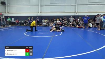 133 lbs Pools - Collin Andrews, Ohio Gold 24K vs Trey Sheppard, West Virginia Wild