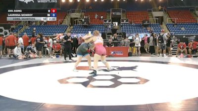 190 lbs Cons. Quarters - Ava Asing, Hawaii vs Laurissa Monroy, Washington