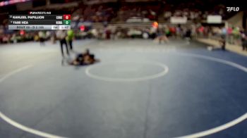 D 2 106 lbs Champ. Round 1 - Yami Hea, New Orleans Military & Maritime vs Kahleel Papillion, Comeaux