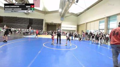 53 lbs Rr Rnd 5 - Aiden Carpenter, Warhawks Wrestling Inc. ES-CL vs Giovanny Savarese, Apex ES