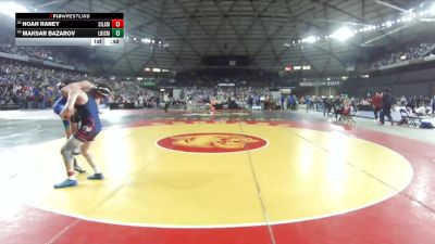 Boys 3A 132 lbs Cons. Round 2 - Maksar Bazarov, Liberty (Issaquah) vs Noah Raney, Silas