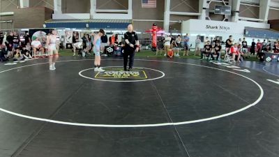 106 lbs Champ. Round 2 - Wyatt Carnrite, California vs Rhett Arsenault, Warriors Of Christ WOC- Wrestling