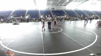 72 lbs Rr Rnd 3 - Piper Gustafson, Badlands Elite vs Tori Conn, Illinois Valley Youth Wrestling