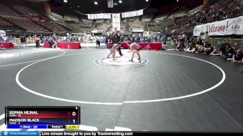 132 lbs Round 1 (16 Team) - Sophia Hejnal, SJWA vs Madison Black, TCWA