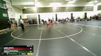 144 lbs Quarterfinal - Jaric Oraya, Black Hills vs Reece Decourval, Klahowya