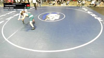 165 lbs Cons. Round 4 - Alen Bautista, Addison Trail vs Jasper Hintz, Unattached