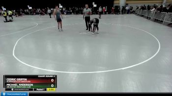 150 lbs Champ. Round 2 - Cedric Griffin, Gladiator Elite Wrestling vs Michael Anderson, Arlington Wrestling Club