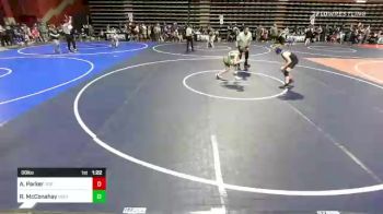 98 lbs Consi Of 4 - Ashton Parker, Top Of The Rock WC vs Ryker McConahay, High Plains Thunder