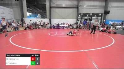 95 lbs Rr Rnd 4 - Dakota Harmer, Michigan Premeir Gold vs Elias Taylor, NC United