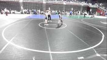 100 lbs Rr Rnd 4 - Brantlee Shinn, Panhandle Wr Ac vs Bridger Hill, Natrona Colts