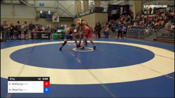 97 kg Round Of 16 - Devon Amburgy, Williams Baptist University vs Hunter Mooring, Unattached