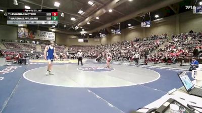 2A 190 lbs Champ. Round 1 - Marshall Williams, Beaver vs Leviathan Mcteer, South Sevier