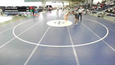 285 lbs Cons. Round 2 - Colton Perkins, Castleton vs Amarion Wilson, Greensboro