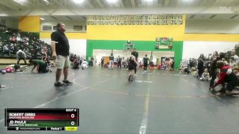 75 lbs Quarterfinal - Jd Paulk, Foundation Wrestling vs Robert Gibbs, Backyard Brawlers