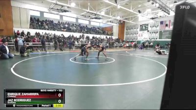 132 lbs Champ. Round 1 - Jaz Rodriguez, Ramona vs Enrique Zamarripa, Cypress