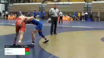 125 lbs Round Of 32 - Kade Orr, Kent State vs Gage Curry, Pittsburgh
