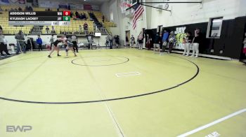 126 lbs 3rd Place - Addison Willis, Wagoner vs Kyleagh Lackey, Jay Junior High
